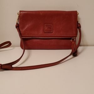 Dooney and Bourke Florentine fold over crossbody